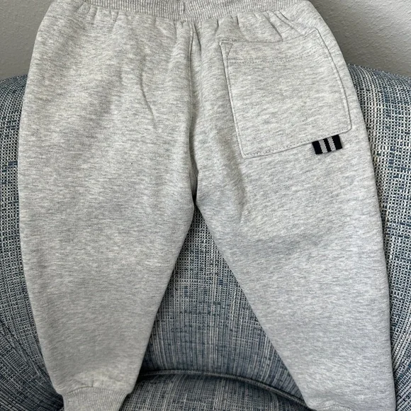 Joules NWT Boys Grey Champion GRMDINO Sweat Pants—Age 1, Height 31.5 - Picture 6 of 7